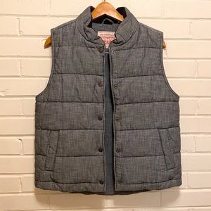 Levi’s Chambray Puffy Vest